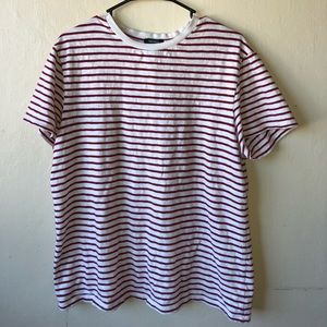 Red and White Striped Shirt